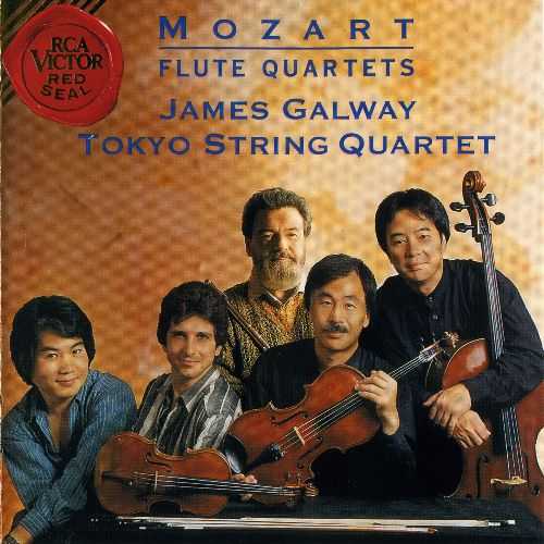 Galway, Tokyo String Quartet: Mozart - Flute Quartets (FLAC)