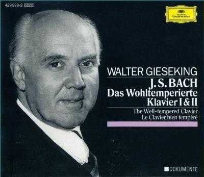 Gieseking: Bach - Well-Tempered Clavier (3 CD, FLAC)