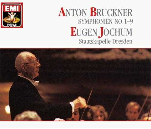 Jochum, Staatskapelle Dresden: Bruckner Symphonies (9 CD box set, FLAC)
