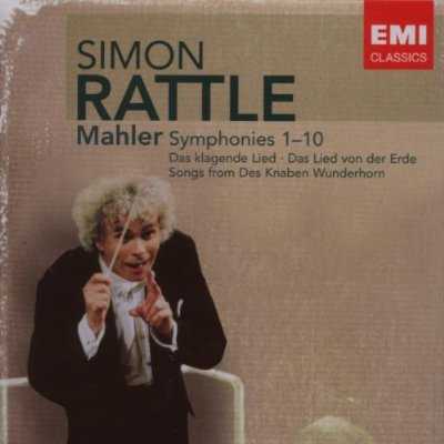 Rattle: Mahler - Symphonies no.1-10 (14 CD box set, FLAC)