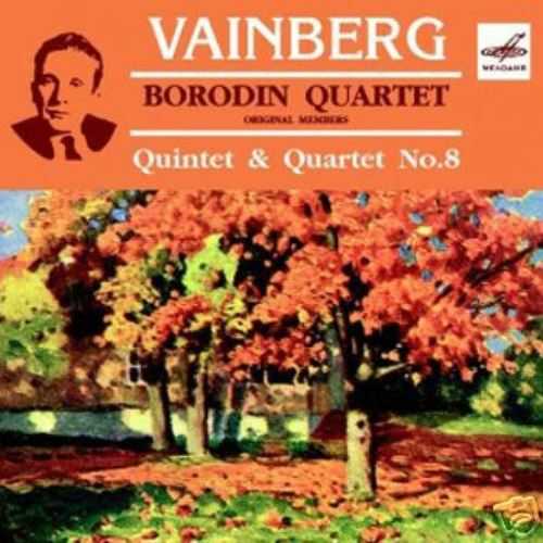 Borodin Quartet: Vainberg - Quintet & Quartet no.8 (FLAC)