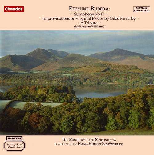 Rubbra - Symphony no.10, Improvisations on Virginal Pieces by Giles Farnaby, A Tribute (FLAC)