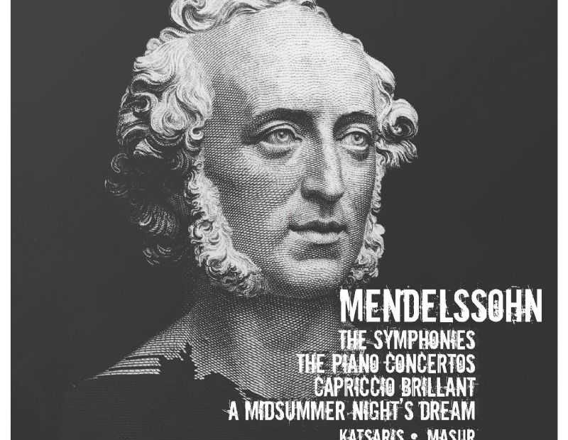 Masur: Mendelssohn - The Symphonies, The Piano Concertos, Capriccio Brilliant, A Midsummer Night's Dream (5 CD box set, FLAC)