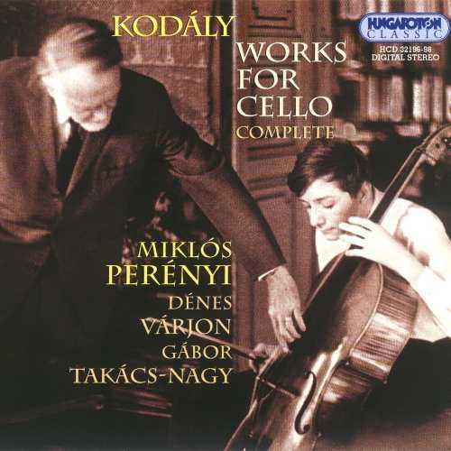 Perenyi, Varjon: Kodály - Works for Cello (3 CD box set, FLAC)