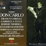 Molinari-Pradelli: Verdi - Don Carlo, New York 06.1972 (3 CD, FLAC)