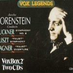 Jascha Horenstein conducts Bruckner - Symphony no.8, Liszt, Wagner - Faust (2 CD, APE)