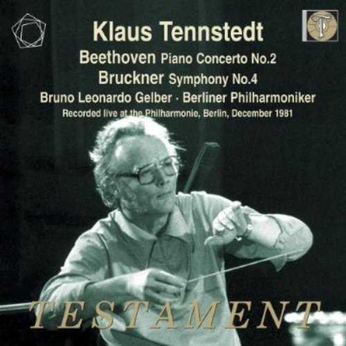 Tennstedt: Beethoven - Piano Concerto no.2, Bruckner - Symphony no.4 (2 CD, APE)
