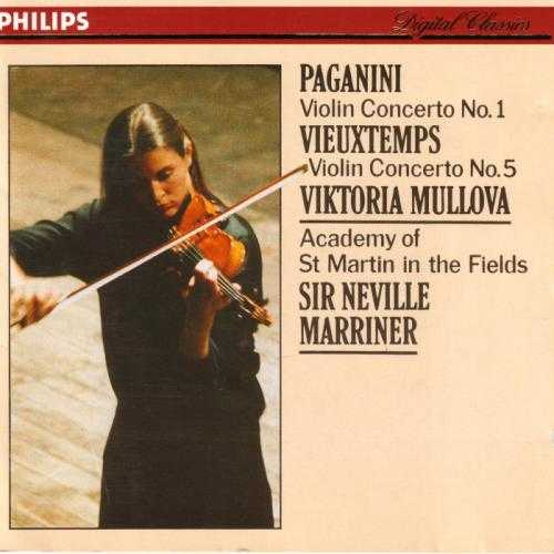Mullova: Paganini - Violin Concerto no.1, Vieuxtemps - Violin Concerto no.5 (APE)