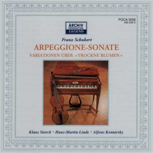 Storck, Linde, Kontarsky: Schubert - Arpeggione Sonate (FLAC)