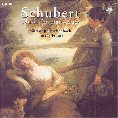 Eschenbach, Frantz: Schubert - Music for Piano Duet (4 CD box set, FLAC)