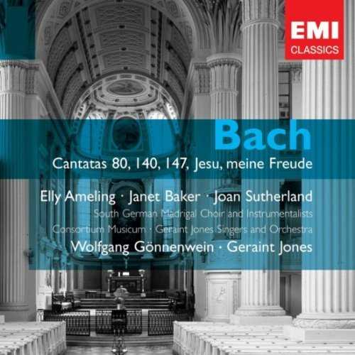 Gonnenwein: Bach - Cantatas BWV 80,140,147, Jesu, meine Freude (2 CD, FLAC)