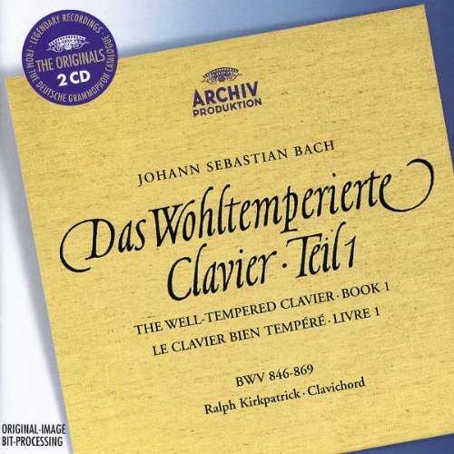 Kirkpatrick: Bach - Well-Tempered Clavier. Book I (2 CD, FLAC)