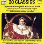 20 Classics Digitalaufnahmen grober klassischer Musik Vol.1, Vol.2 (2 CD, FLAC)