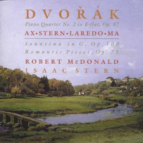 Ax, Stern, Laredo, Ma: Dvorak - Piano Quartet no.2, Sonatina in G, Romantic Pieces (FLAC)