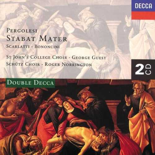 Guest, Norrington: Pergolesi - Stabat Mater, Scarlatti, Bononcini (2 CD, APE)