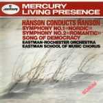 Hanson: Symphony no.1,2, Song of Democracy (APE)