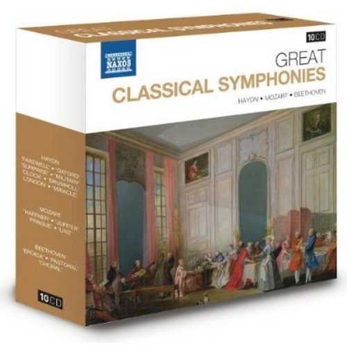 Naxos 25th Anniversary. Great Classical Symphonies (10 CD box set FLAC)