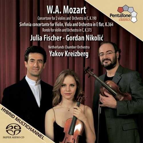 Fischer, Nikolić: Mozart - Sinfonia concertante K.364 (24/96 FLAC)