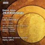 Lintu: Zimmermann - Violin Concerto, Photoptosis, Die Soldaten Vocal Symphony (24/48 FLAC)