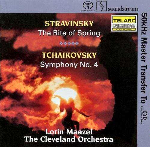 Maazel: Stravinsky - Rite of Spring, Tchaikovsky - Symphony no.4  (SACD ISO)