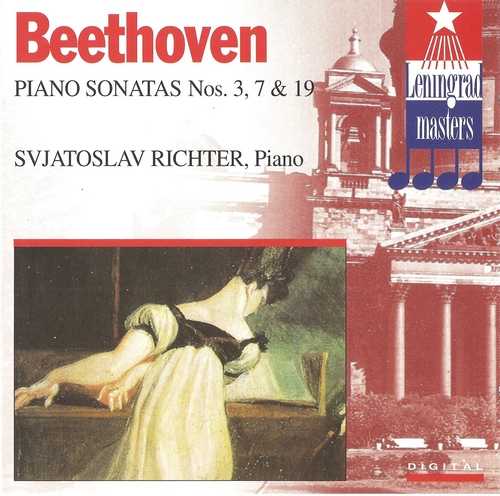 Richter: Beethoven - Piano Sonatas no.3,7,19 (FLAC)