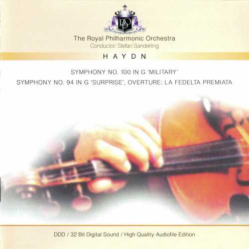 Sanderling: Haydn - Symphony no.100 "Military", Symphony no.94 "Surprise", Overture: La Fedelta Premiata (FLAC)