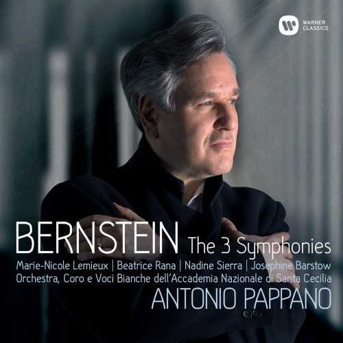 Pappano: Bernstein - The 3 Symphonies (24/96 FLAC)