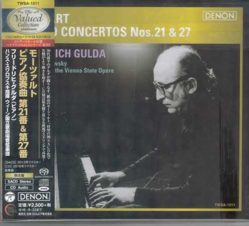 Gulda, Swarowsky: Mozart - Piano Concertos no.21 & 27 (SACD)