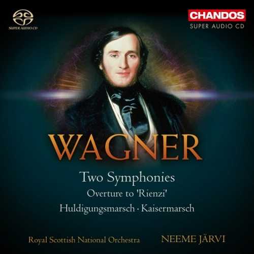 Järvi: Wagner - Two Symphonies, Overture to 'Rienzi', Huldigungsmarsch, Kaisermarsch (24/96 FLAC)