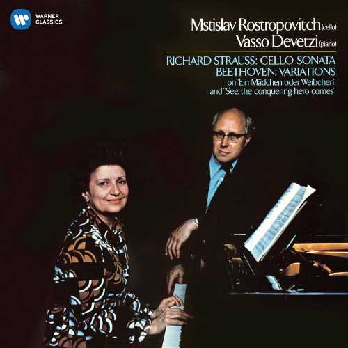 Rostropovich, Devetzi: Beethoven - Cello Variations, Strauss - Cello Sonata (24/96 FLAC)