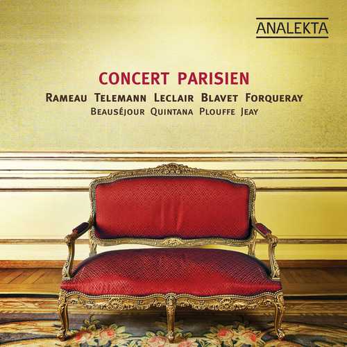 Rameau, Telemann, Leclair, Blavet, Forqueray - Concert Parisien (24/88 FLAC)