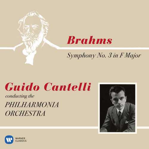 Cantelli: Brahms - Symphony no.3 op.90. Remastered (24/192 FLAC)