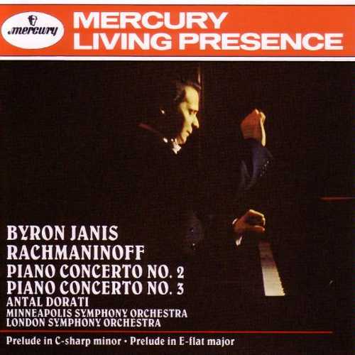 Janis, Dorati: Rachmaninov - Piano Concertos no.2, 3, Prelude in E flat (Byron (24/176 FLAC)
