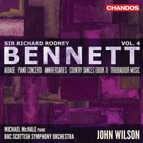 Richard Rodney Bennett - Orchestral Works vol.4 (24/96 FLAC)