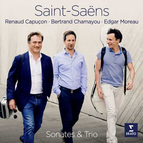 Capucon, Chamayou, Moreau: Saint-Saëns - Sonates & Trio (24/96 FLAC)