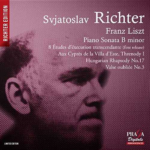 Richter: Liszt - Piano Sonata in B minor, Etudes, Hungarian Rhapsody no.17 (SACD)