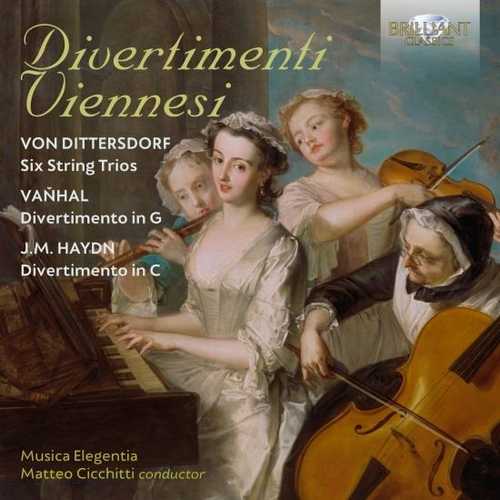 Cicchitti: Dittersdorf, Vaňhal, Haydn - Divertimenti Viennesi (24/96 FLAC)