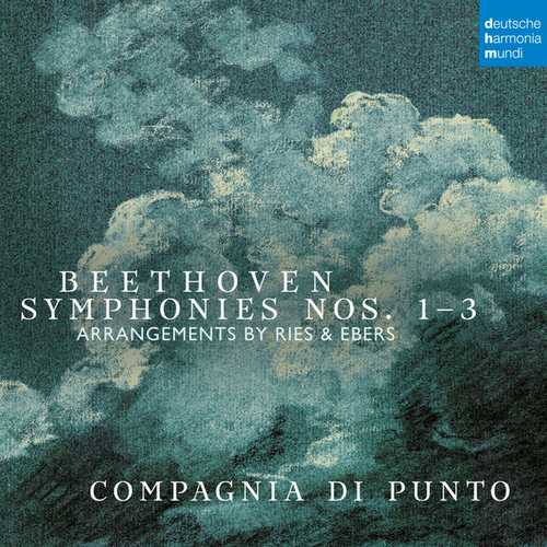 Compagnia di Punto: Beethoven - Symphonies no.1-3. Arrangements by Ries & Ebers (24/48 FLAC)