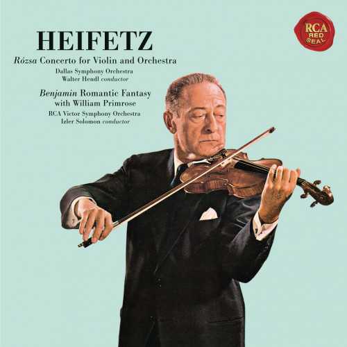 Heifetz: Rósza - Violin Concerto, Benjamin - Romantic Fantasy (SACD)