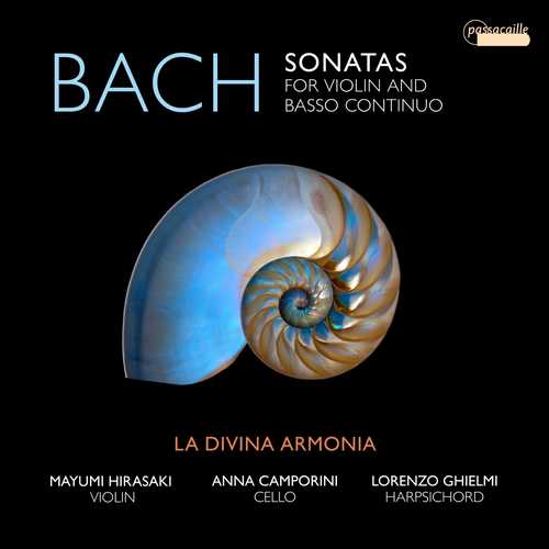 La Divina Armonia: J.S. Bach - Sonatas for Violin and Basso Continuo (24/96 FLAC)