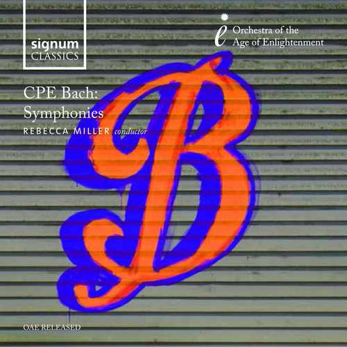 Rebecca Miller: C.P.E. Bach - Symphonies (24/96 FLAC)