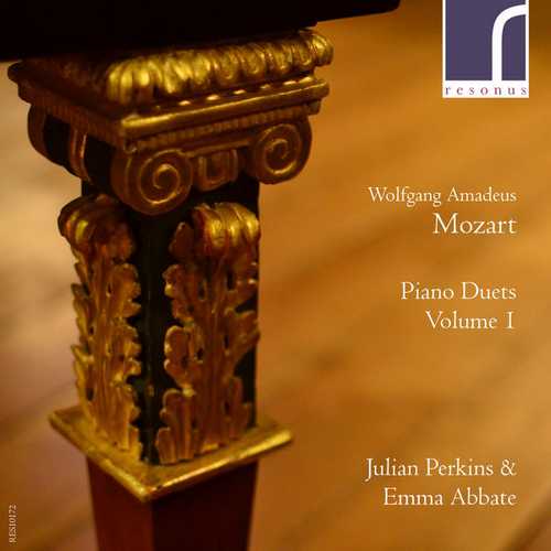 Julian Perkins, Emma Abbate: Mozart - Piano Duets vol.1 (24/96 FLAC)