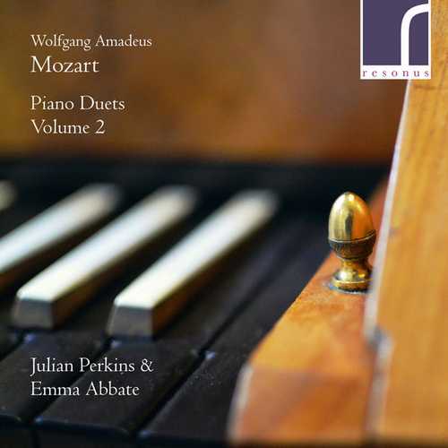 Julian Perkins, Emma Abbate: Mozart - Piano Duets vol.2 (24/96 FLAC)