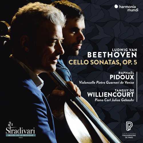 Pidoux, Williencourt: Beethoven - Cello Sonatas op.5 (24/96 FLAC)