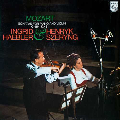 Haebler, Szeryng: Mozart – Sonatas For Piano And Violin K.454, K.481 (24/96 FLAC)