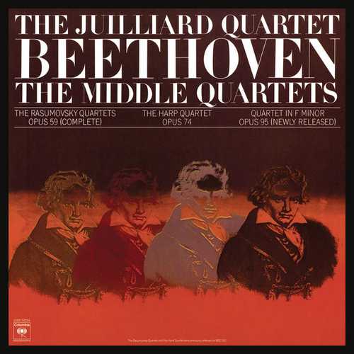 Juilliard String Quartet: Beethoven - The Middle Quartets (24/192 FLAC)