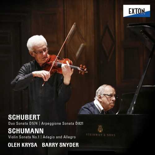 Krysa, Snyder: Schubert - Duo, Arpeggione Sonata, Schumann - Violin Sonata no.1, Adagio, Allegro (DSD)