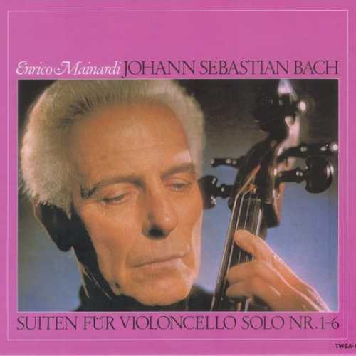 Mainardi: Bach - Suiten für Violoncello Solo no.1-6 (SACD)