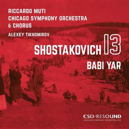 Tikhomirov, Muti: Shostakovich - Symphony no.13 "Babi Yar" (24/96 FLAC)