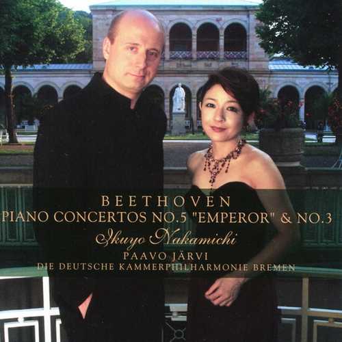 Nakamichi, Järvi: Beethoven - Piano Concertos no.5 & 3 (DSD)